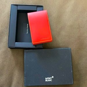 MontBlanc notebook- brand new